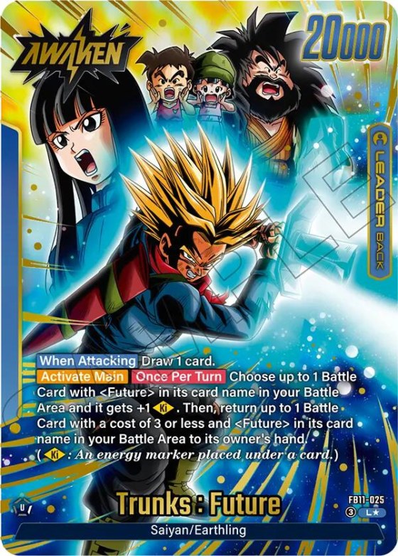 Trunks : Future/Son Gohan : Future // Trunks : Future - Alternate Art