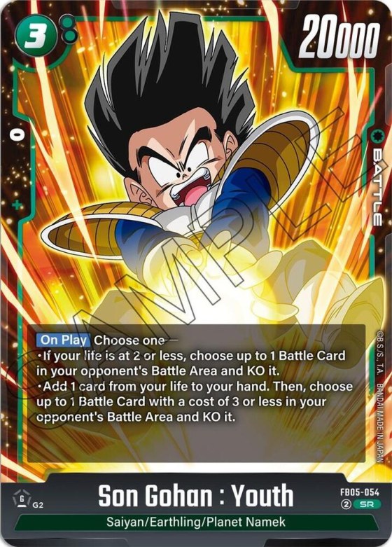 Son Gohan : Youth - Holo