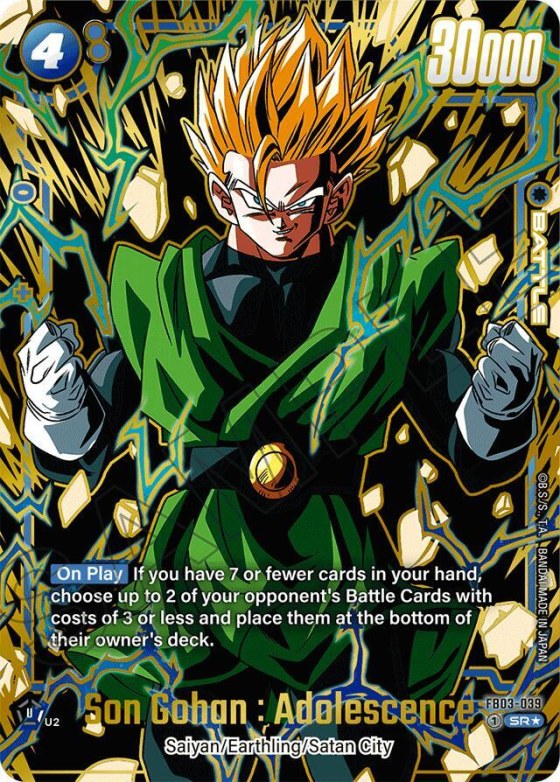 Son Gohan : Adolescence