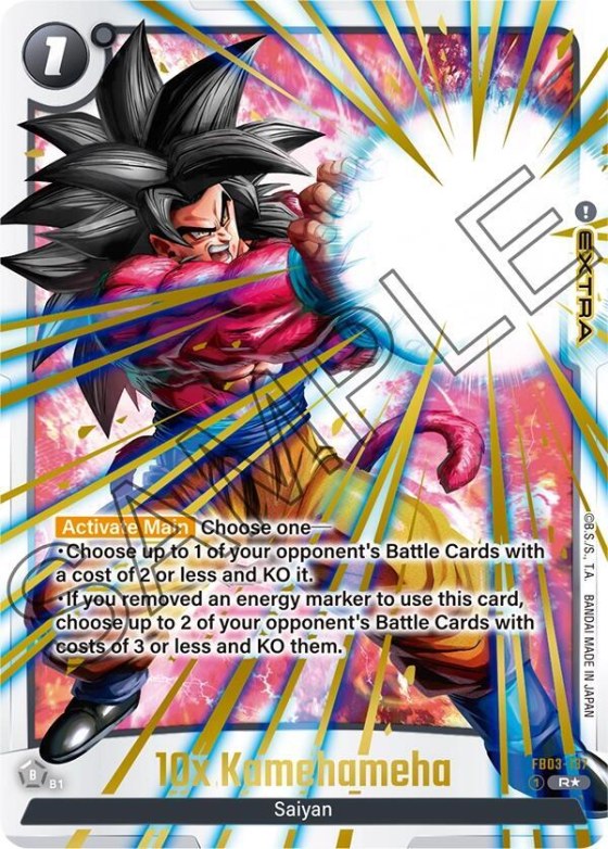 10x Kamehameha