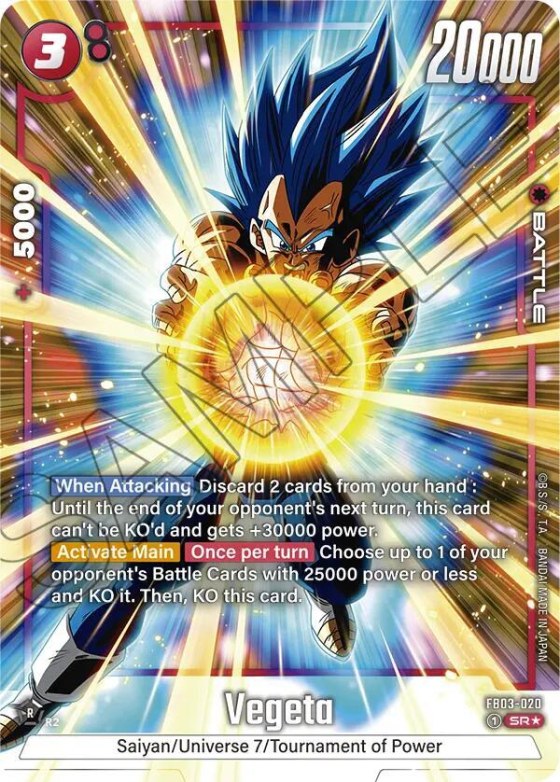 Vegeta - Alternate Art