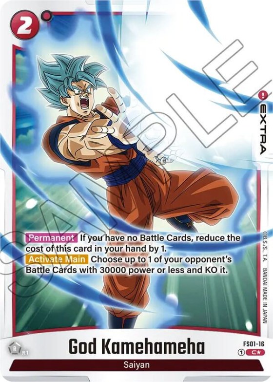 God Kamehameha - Bonus Pack Alternate Art
