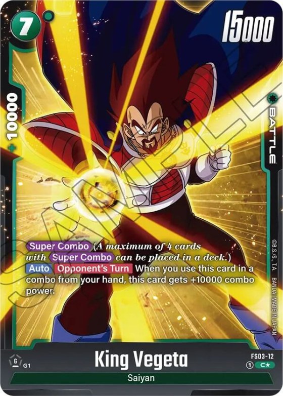 King Vegeta - Bonus Pack Alternate Art