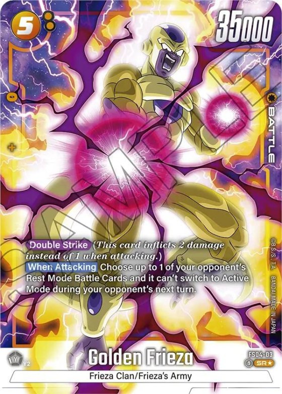 Golden Frieza - Bonus Pack Alternate Art