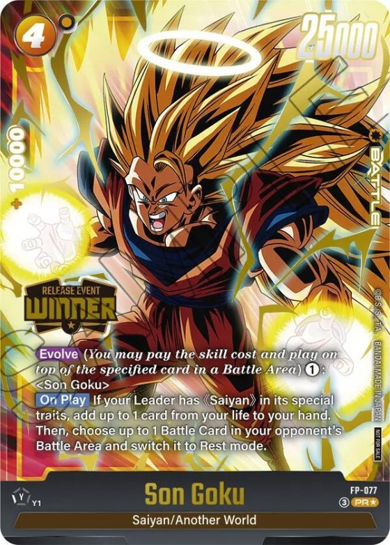 Son Goku - Release Event Winner