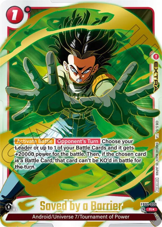 Saved by a Barrier - Cs Pack 01 Gold