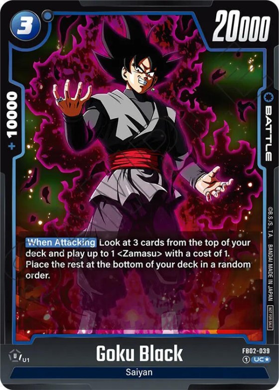 Goku Black - Cs Pack 01