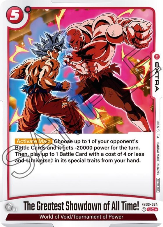The Greatest Showdown of All Time! - Tournament Pack 04