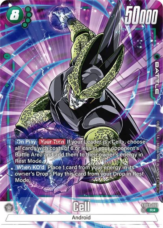 Cell - Tournament Pack Winner 03