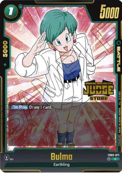 Bulma - FB03-071 (Judge Pack (Store Judge) 02) - Judge Pack Store Judge