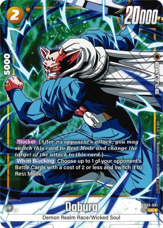 Dabura - Tournament Pack Winner 03