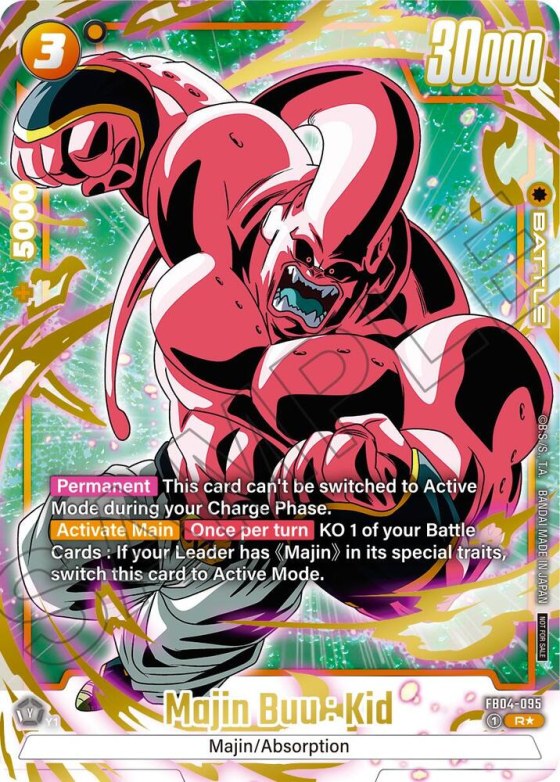 Majin Buu : Kid - Alternate Art