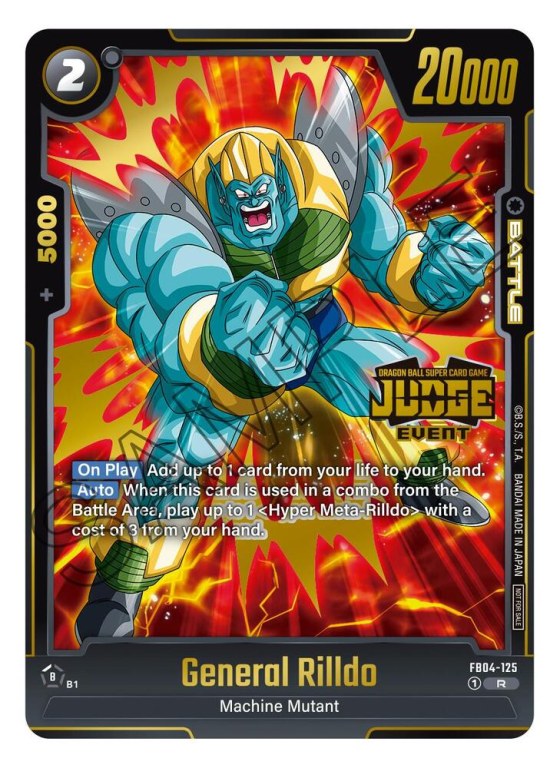 General Rilldo (Judge Pack (Event Judge) 03) - Judge Pack Event Judge