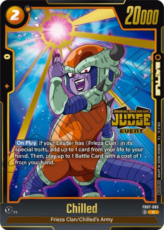 Chilled (Judge Pack (Event Judge) 05) - Judge Pack Event Judge