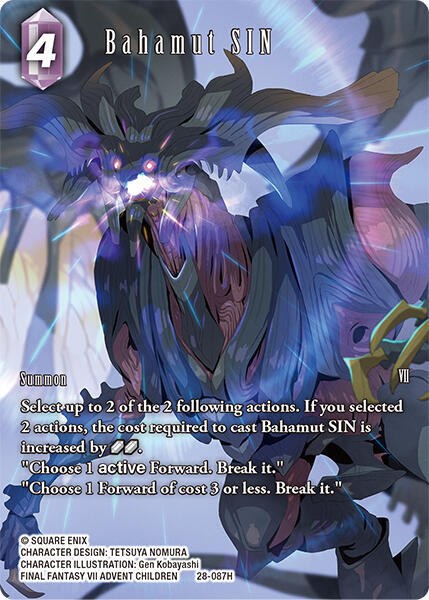 Bahamut SIN - Full Art