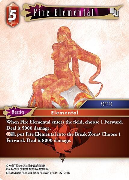 Fire Elemental - Foil