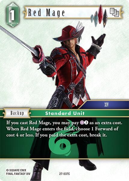 Red Mage - Foil