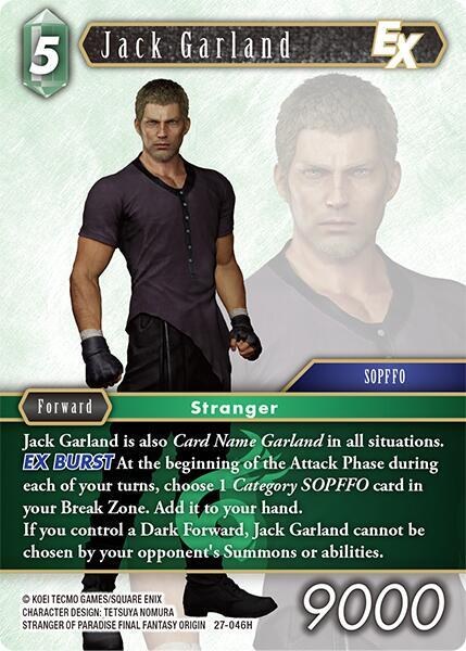 Jack Garland EX - Foil