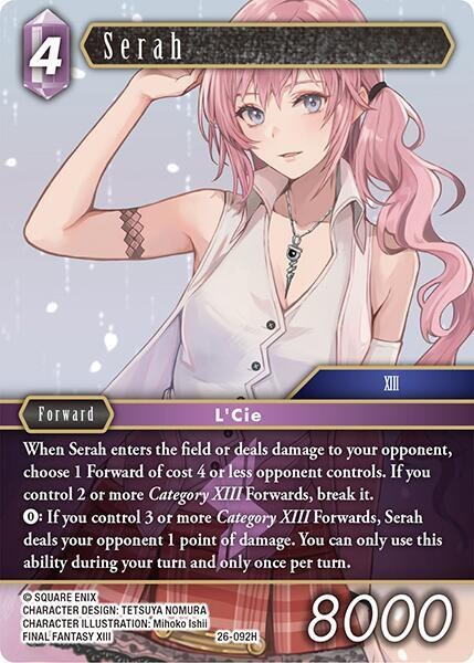 Serah - Foil