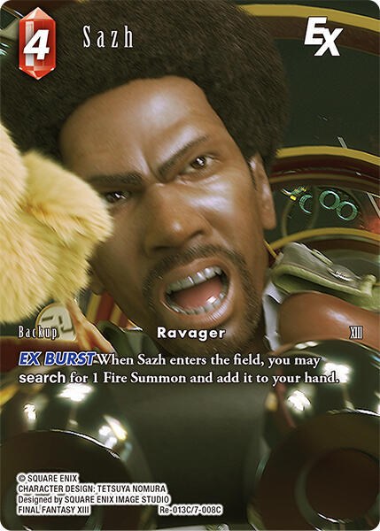 Sazh EX - Full Art