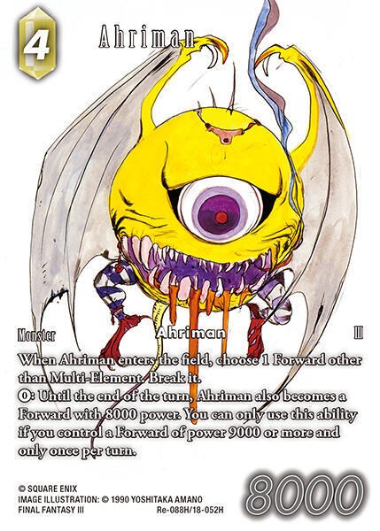 Ahriman - Full Art