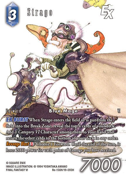 Strago EX - Full Art