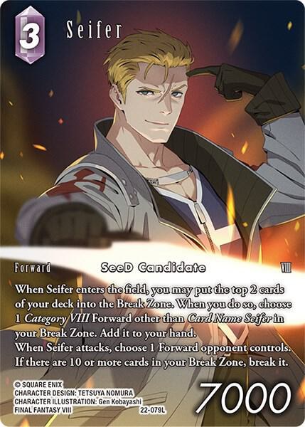 Seifer - Full Art