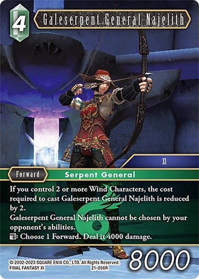 Galeserpent General Najelith - Foil