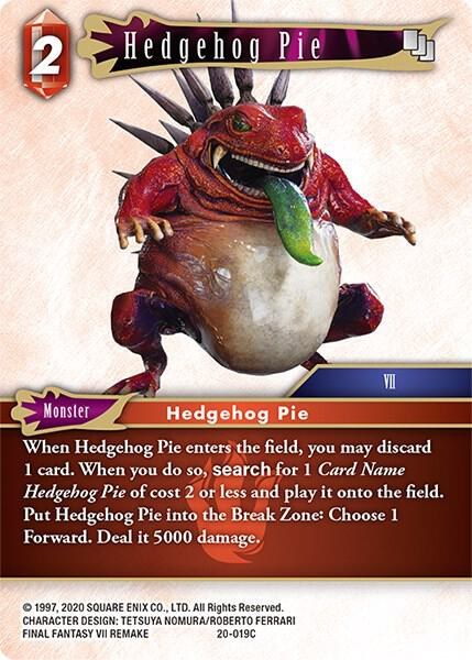 Hedgehog Pie - Foil