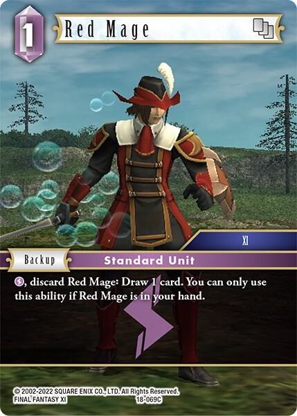 Red Mage - Foil