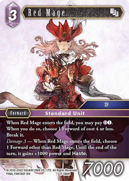 Red Mage - Foil