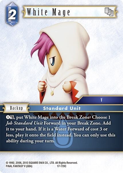 White Mage - Foil
