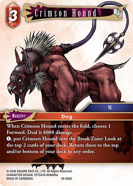 Crimson Hound - Foil