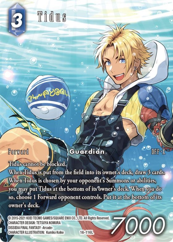 Tidus - Full Art