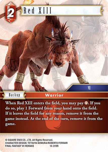 Red XIII - Foil