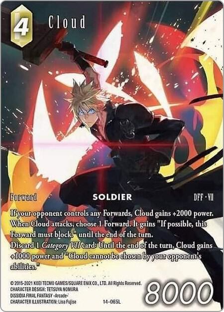 Cloud - Full Art Foil
