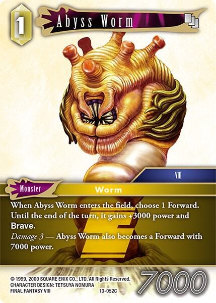 Abyss Worm - Foil
