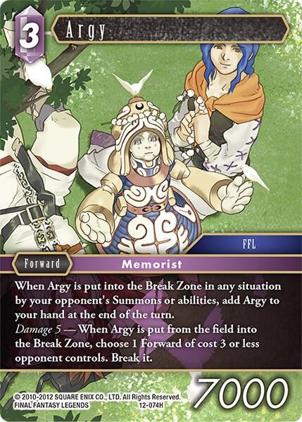 Argy - Foil