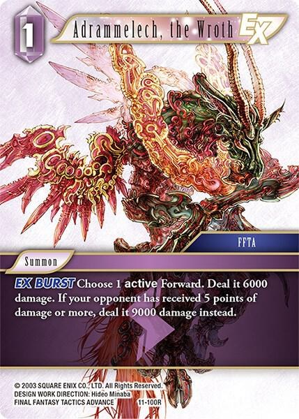 Adrammelech, the Wroth EX - Foil