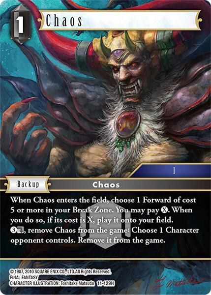 Chaos - Foil