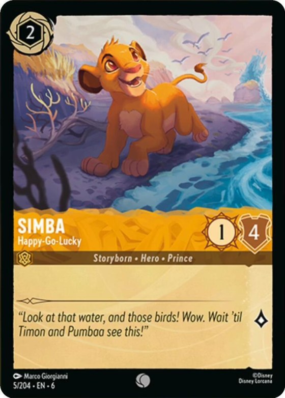 Simba - Happy-Go-Lucky - Cold Foil