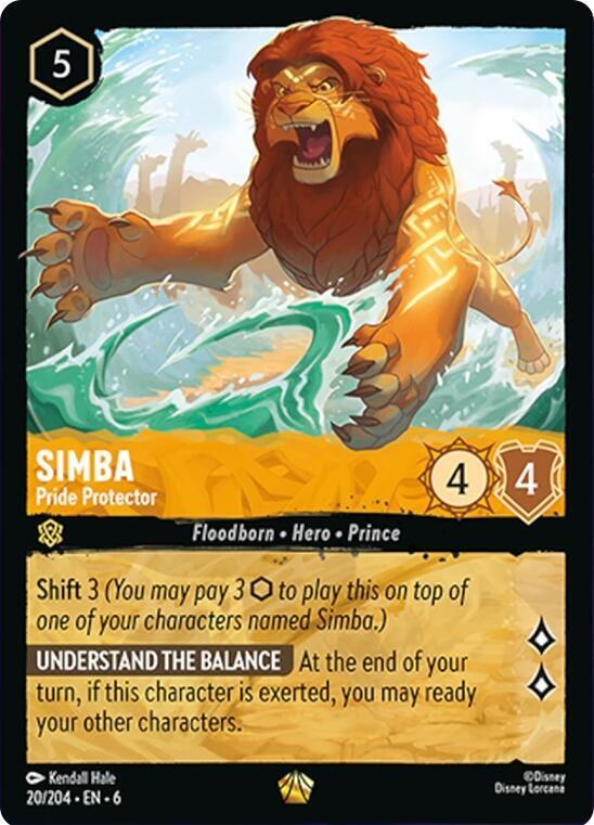 Simba - Pride Protector - Cold Foil