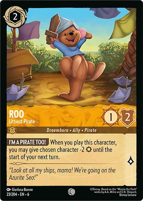 Roo - Littlest Pirate - Cold Foil