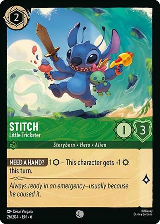 Stitch - Little Trickster - Cold Foil
