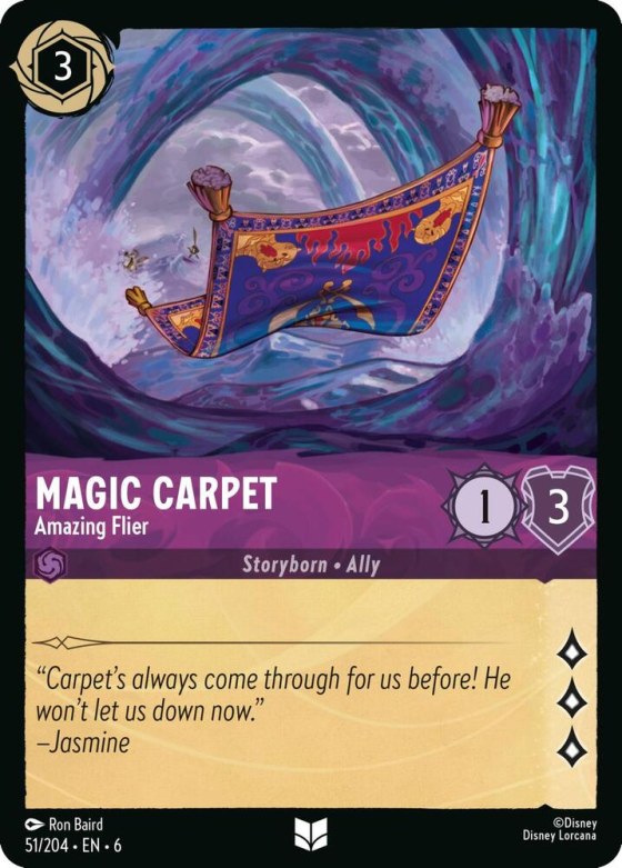 Magic Carpet - Amazing Flier - Cold Foil