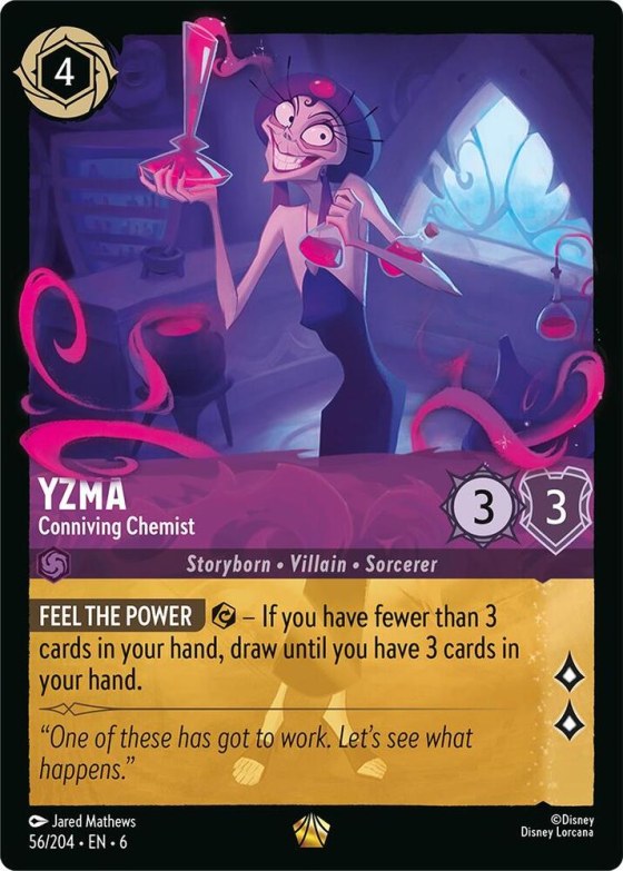 Yzma - Conniving Chemist - Cold Foil