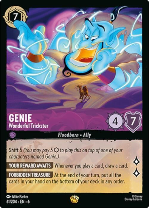 Genie - Wonderful Trickster - Cold Foil