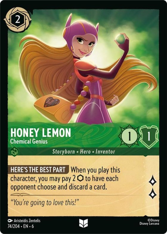 Honey Lemon - Chemical Genius - Cold Foil