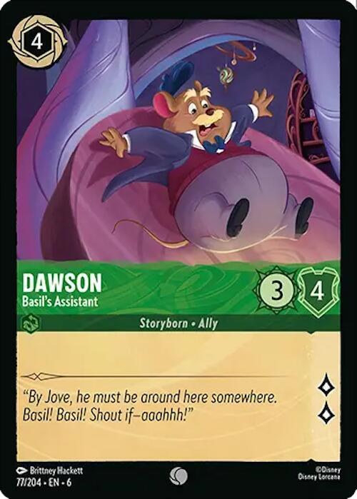 Dawson - Basil's Assistant - Cold Foil