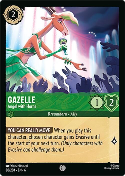 Gazelle - Angel with Horns - Cold Foil